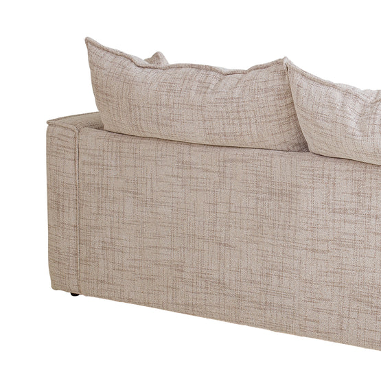 Bucha 2 Seater Fabric Sofa - Cream Sofa Iggy-Core   