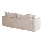 Bucha 2 Seater Fabric Sofa - Cream Sofa Iggy-Core   