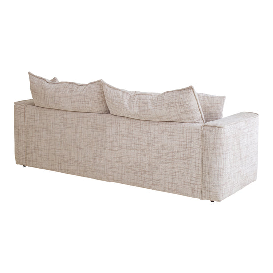 Bucha 2 Seater Fabric Sofa - Cream Sofa Iggy-Core   