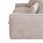 Bucha 2 Seater Fabric Sofa - Cream Sofa Iggy-Core   