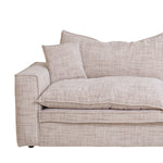 Bucha 2 Seater Fabric Sofa - Cream Sofa Iggy-Core   