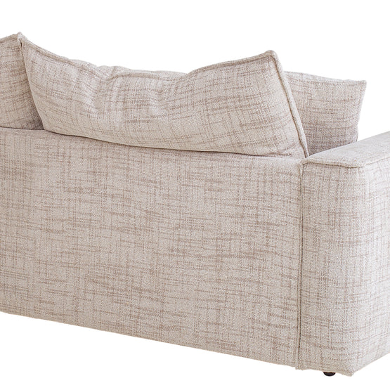 Bucha 2 Seater Fabric Sofa - Cream Sofa Iggy-Core   