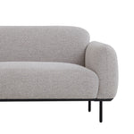 Igor 3 Seater Fabric Sofa - Speckled Grey Sofa Iggy-Core   