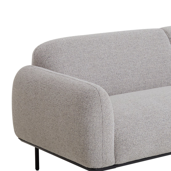 Igor 3 Seater Fabric Sofa - Speckled Grey Sofa Iggy-Core   