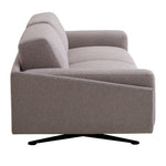 Marat 3 Seater Fabric Sofa - Dusty Grey Sofa Iggy-Core   