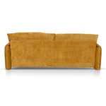 Jordie 3 Seater Fabric Sofa - Ochre Sofa Casa-Core   