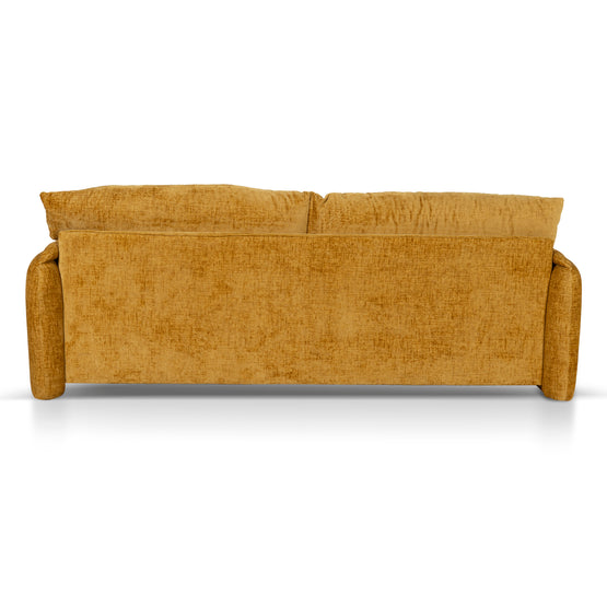 Jordie 3 Seater Fabric Sofa - Ochre Sofa Casa-Core   