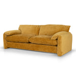 Jordie 3 Seater Fabric Sofa - Ochre Sofa Casa-Core   