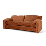 Jordie 3 Seater Fabric Sofa - Pumpkin Sofa Casa-Core   