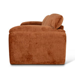 Jordie 3 Seater Fabric Sofa - Pumpkin Sofa Casa-Core   