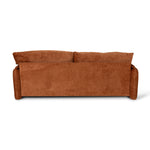 Jordie 3 Seater Fabric Sofa - Pumpkin Sofa Casa-Core   