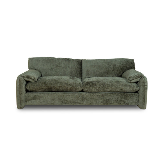 Jordie 3 Seater Fabric Sofa - Turtle Green Sofa Casa-Core   