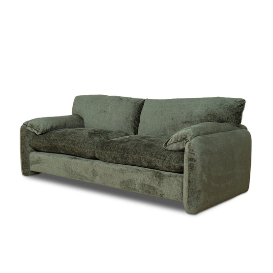 Jordie 3 Seater Fabric Sofa - Turtle Green Sofa Casa-Core   