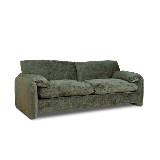 Jordie 3 Seater Fabric Sofa - Turtle Green Sofa Casa-Core   