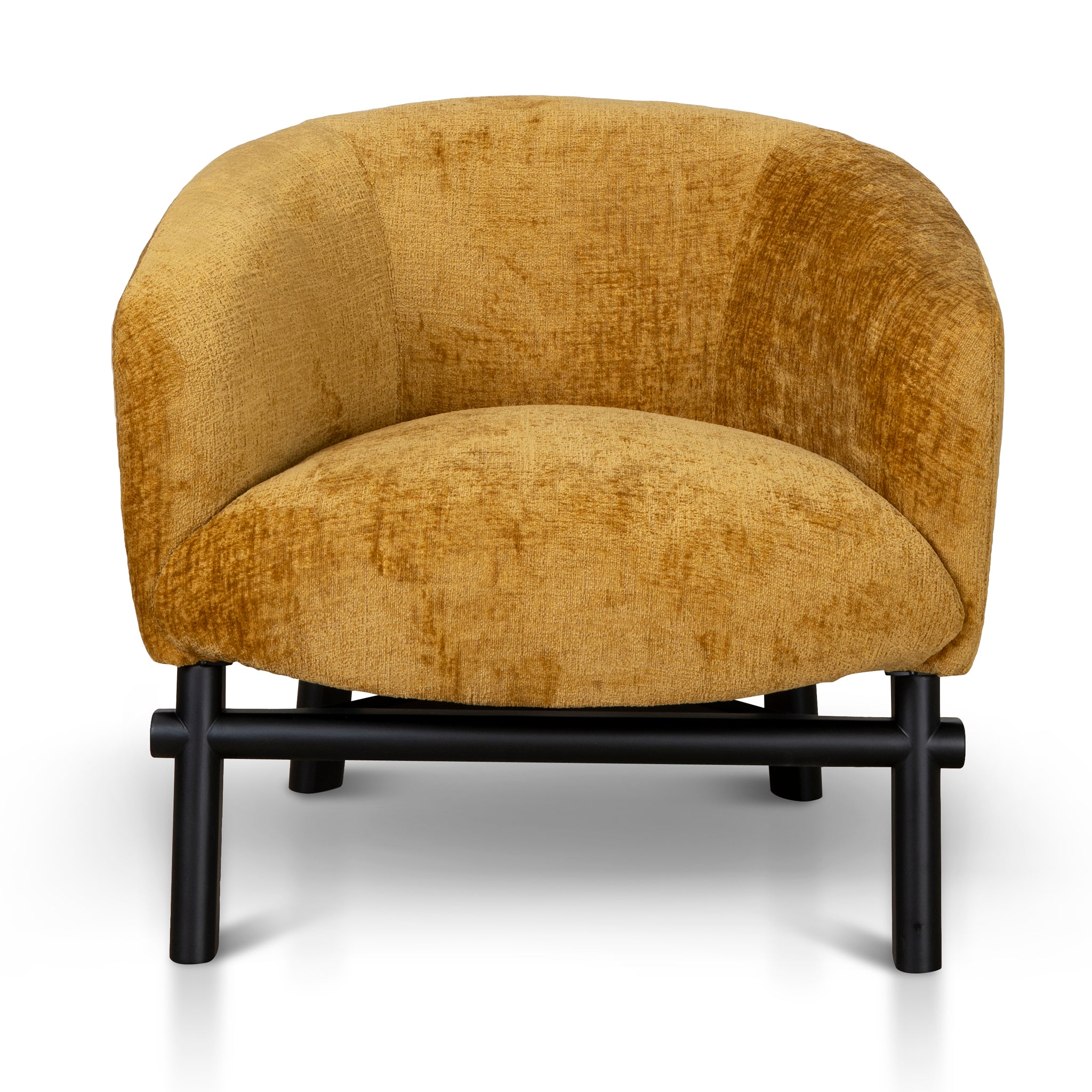 Ex Display - Amity Fabric Armchair - Ochre Armchair KJ Sofa-Core