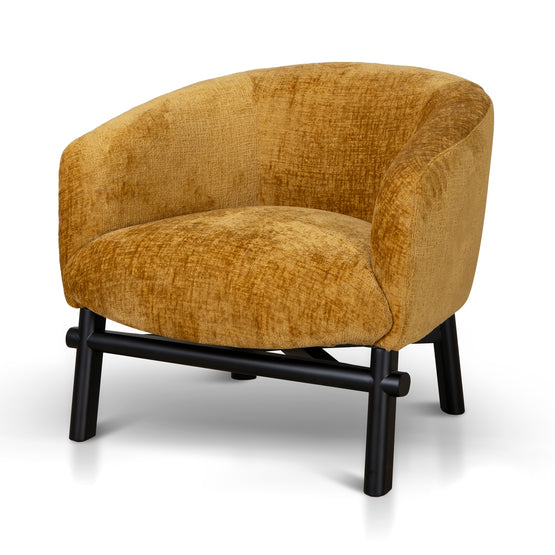 Amity Fabric Armchair - Ochre Armchair KJ Sofa-Core   