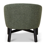 Amity Fabric Armchair - Coral Dark Green Armchair KJ Sofa-Core   