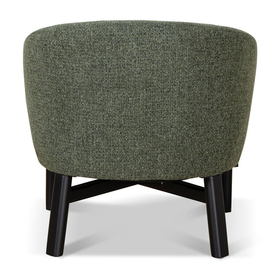 Amity Fabric Armchair - Coral Dark Green Armchair KJ Sofa-Core   