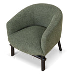 Amity Fabric Armchair - Coral Dark Green Armchair KJ Sofa-Core   