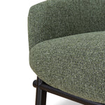 Amity Fabric Armchair - Coral Dark Green Armchair KJ Sofa-Core   