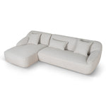 Trude Left Chaise Sofa - Coral Beige Chaise Lounge KJ Sofa-Core   