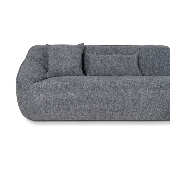 Trude Right Chaise Sofa - Coral Charcoal Chaise Lounge KJ Sofa-Core   