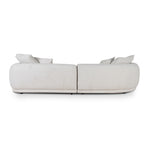 Carina Left Chaise Sofa - Coral Beige Chaise Lounge KJ Sofa-Core   