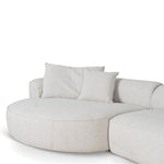 Carina Left Chaise Sofa - Coral Beige Chaise Lounge KJ Sofa-Core   