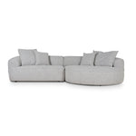 Carina Right Chaise Sofa - Coral Black Pepper Chaise Lounge KJ Sofa-Core   