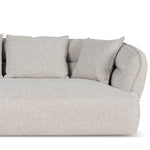 Rowe Left Chaise Sofa - Coral Natural Linen Chaise Lounge KJ Sofa-Core   