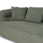 Rowe Right Chaise Sofa - Coral Dark Green Chaise Lounge KJ Sofa-Core   