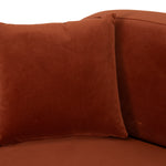 Soma 2 Seater Sofa - Rustic Orange Sofa Home Sofa-Core   