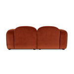 Soma 2 Seater Sofa - Rustic Orange Sofa Home Sofa-Core   