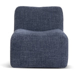 Saini Fabric Lounge Chair - Moss Navy Lounge Chair Casa-Core