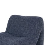 Saini Fabric Lounge Chair - Moss Navy Lounge Chair Casa-Core