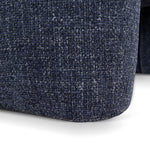 Saini Fabric Lounge Chair - Moss Navy Lounge Chair Casa-Core