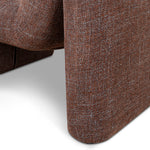 Saini Fabric Lounge Chair - Moss Brown Lounge Chair Casa-Core