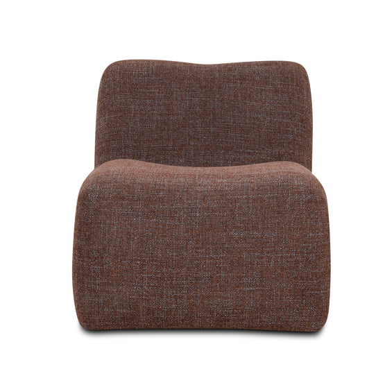 Saini Fabric Lounge Chair - Moss Brown Lounge Chair Casa-Core