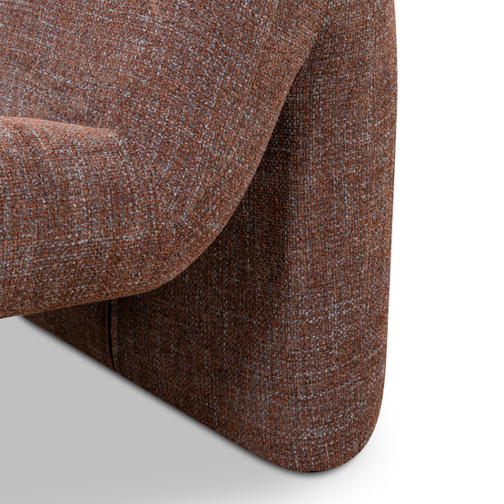 Saini Fabric Lounge Chair - Moss Brown Lounge Chair Casa-Core