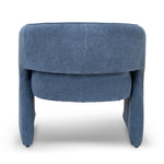 Renata Fabric Armchair - Navy Blue Armchair K Sofa-Core   