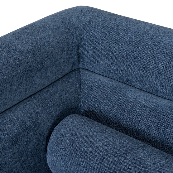 Dilipa Fabric Armchair - Navy Blue  K Sofa-Core   