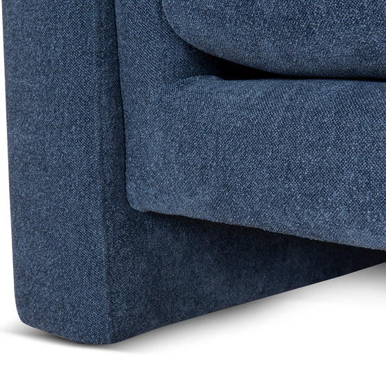 Dilipa Fabric Armchair - Navy Blue  K Sofa-Core   