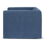 Dilipa Fabric Armchair - Navy Blue  K Sofa-Core   