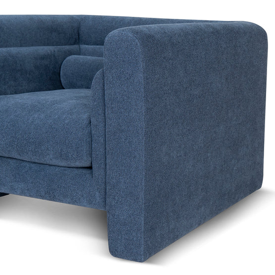 Dilipa Fabric Armchair - Navy Blue  K Sofa-Core   