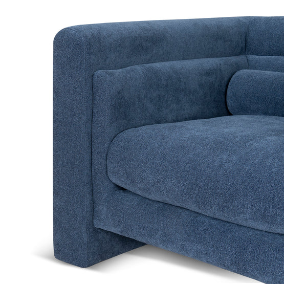 Dilipa Fabric Armchair - Navy Blue  K Sofa-Core   