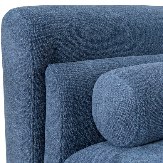 Dilipa 2 Seater Fabric Sofa - Navy Blue  K Sofa-Core   