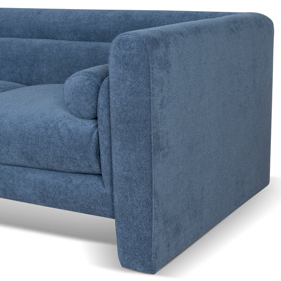 Dilipa 2 Seater Fabric Sofa - Navy Blue  K Sofa-Core   