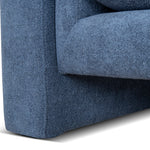 Dilipa 2 Seater Fabric Sofa - Navy Blue  K Sofa-Core   