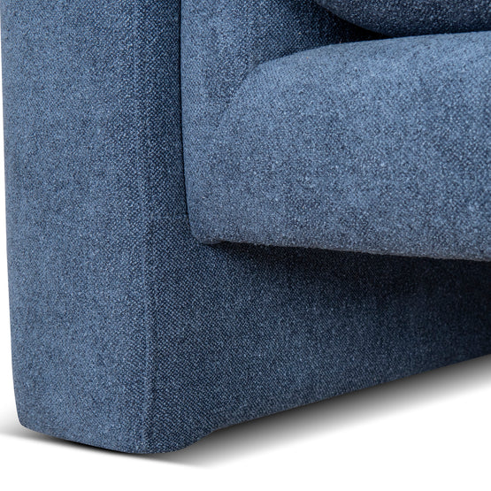 Dilipa 2 Seater Fabric Sofa - Navy Blue  K Sofa-Core   