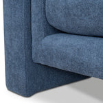 Dilipa 3 Seater Fabric Sofa - Navy Blue Sofa K Sofa-Core   